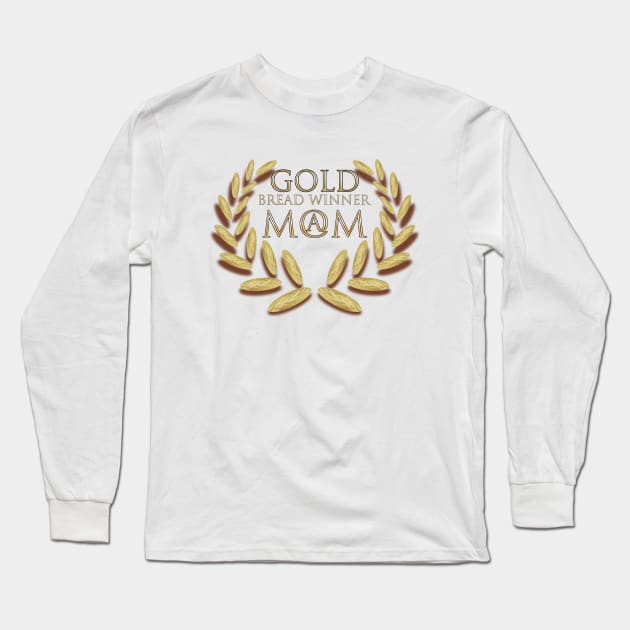 Mom the Bread Winner. Long Sleeve T-Shirt by appart